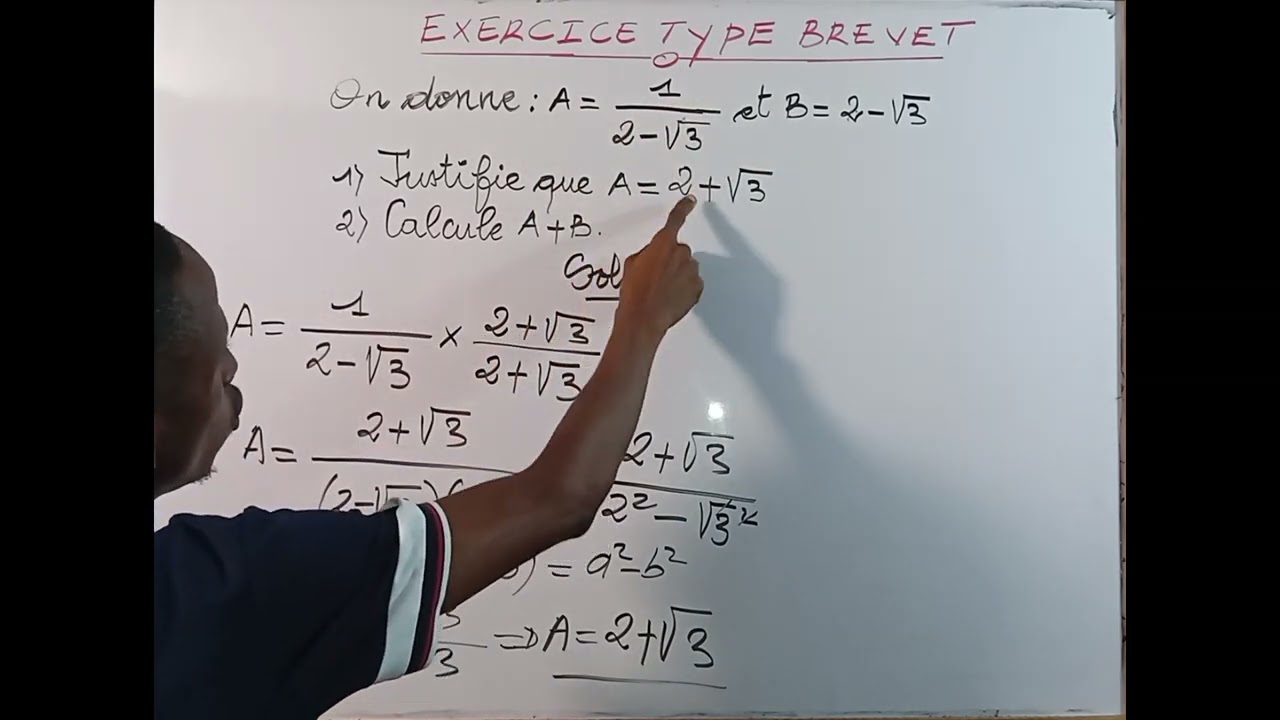 EXERCICE TYPE BREVET [PREPA BEPC 2026]