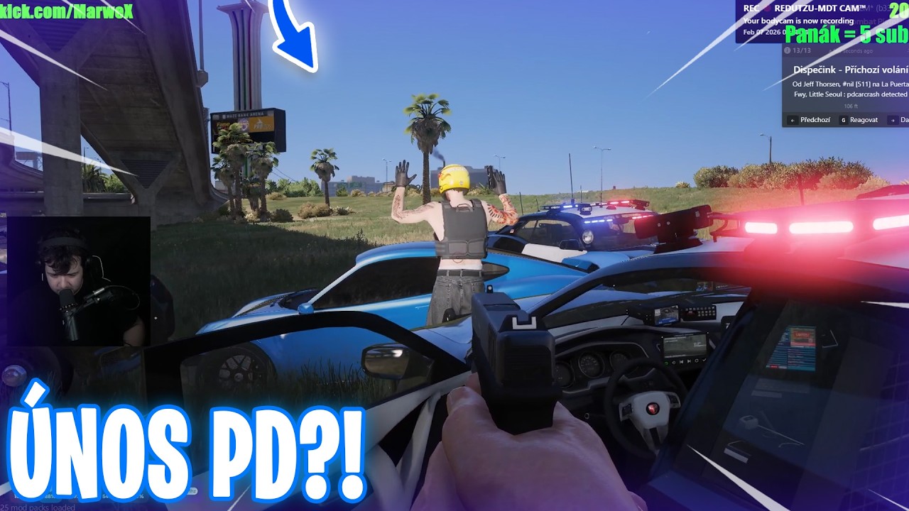 UNESL PORUČÍKA V JEHO VLASTNÍM AUTĚ?! | COMMUNITY RP