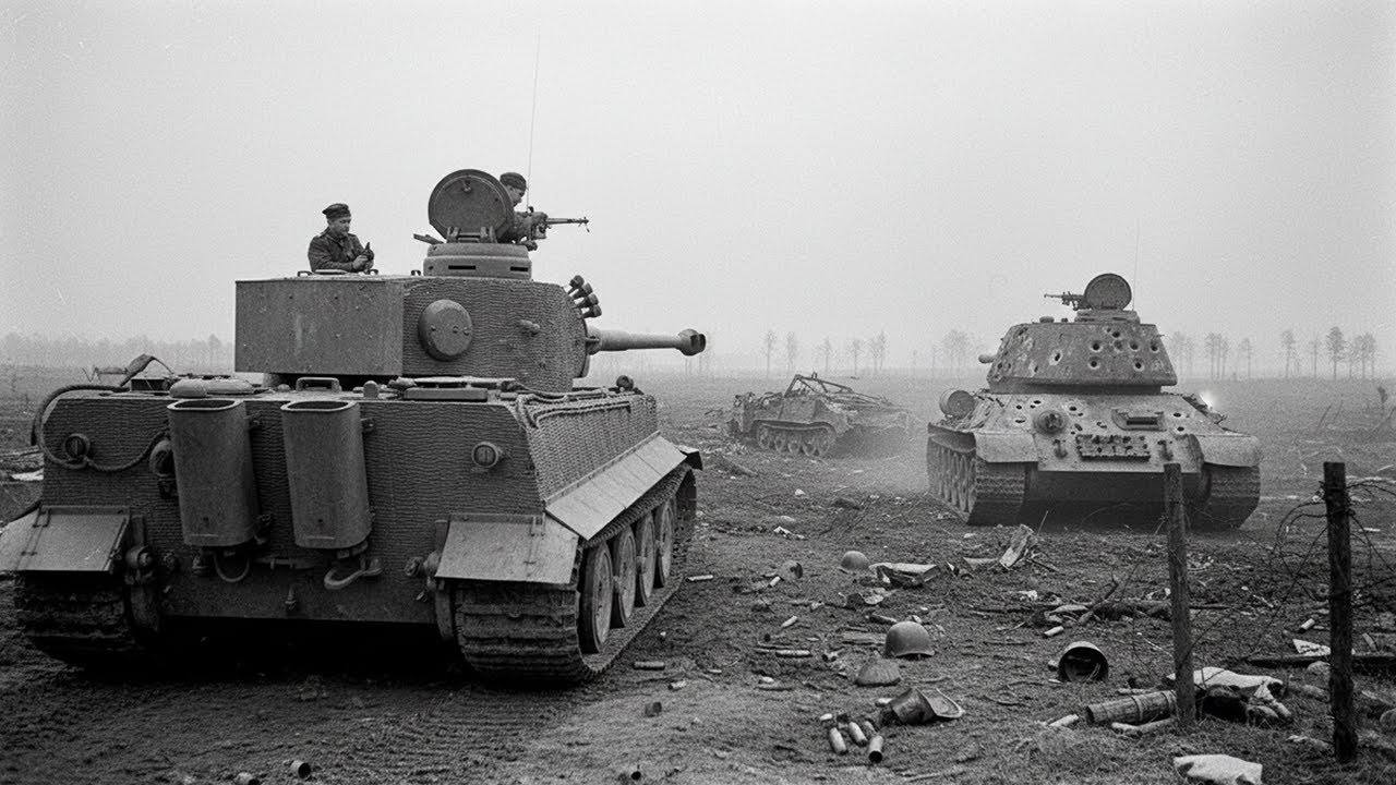 La Wehrmacht sparò 23 volte al T-34 finché non capì che i colpi rimbalzavano.