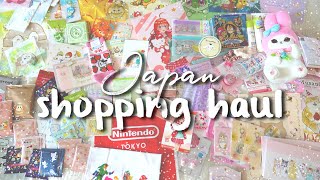 Japan Haul 🩷🎀✨ pokemon center, stationary, sanrio, mofusand, nintendo store, kawaii