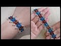 BEADS JEWELRY MAKING//HOW TO MAKE ELEGANT BRACELET WITH BEADS// BRACELETS MAKING AT HOME//Very Easy