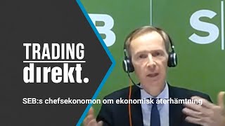 Trading Direkt 2020-12-18: SEB-chefsekonomen Robert Bergqvist om risken för covid-baksmälla