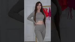 Fashion Nova Tight Leggings Haul   Hot Try On Haul   Devon Jenelle #027