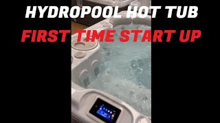 Starting Up a Hydropool Self-Clean Hot Tub For The First Time (Signature Series)