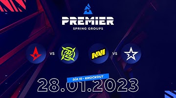 Día 10: Astralis vs. NIP, NaVi vs. Complexity | BLAST Premier Spring Groups 2023