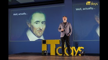 IT Days - Epistemology of software - Mark Seemann - Programmer and Software Architect