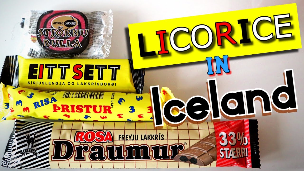 LICORICE TASTING IN ICELAND Trying Popular Icelandic Candy Junk