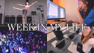 COLLEGE VLOG || Ballet Dancer + GWU Student