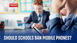 Should mobile phones be banned from the classroom?