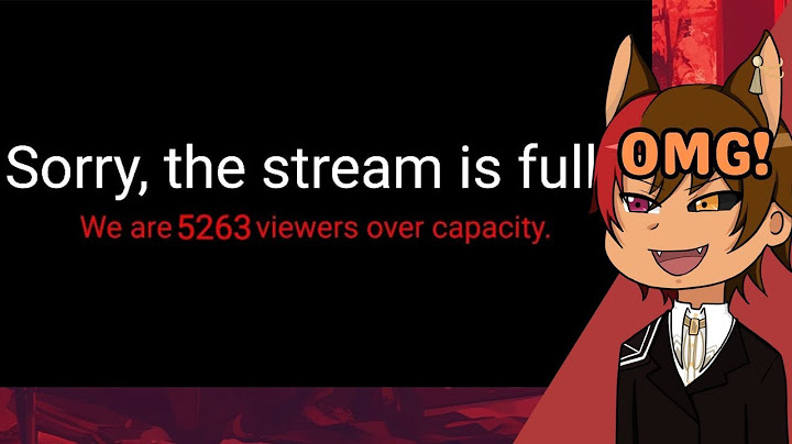 Only 8,000 people can watch this stream. | DRMAlliVT Reacts