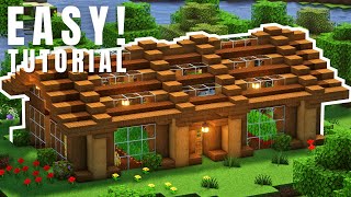 Minecraft: How to Build a Cozy Greenhouse Tutorial