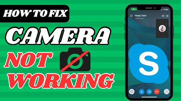 How To Fix Skype Camera Not Working | SKYPE VIDEO CALL NOT WORKING FIX (2023)