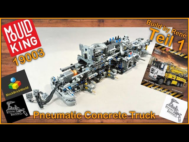 Grobe Schnitzer in einem guten Modell | Teil 1 | Mould King 19003 Pneumatic Concrete Truck