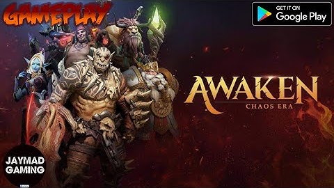 AWAKEN: CHAOS ERA (ENG/CBT) 2020 Online UE Turn-Based Game Mobile-Gameplay