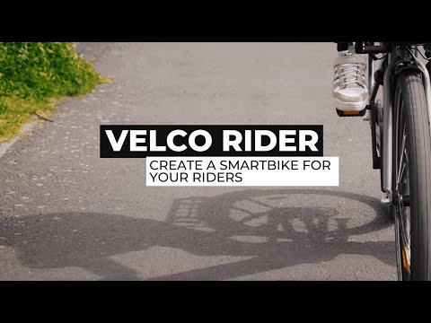 Velco Rider - The best mobility experience for cyclists - video from Velco