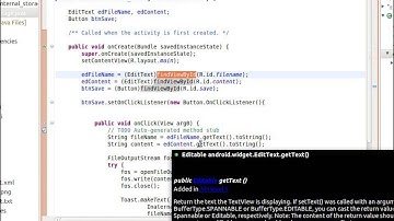 Android Data Storage Part 1(Internal Storage)