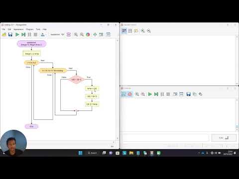 Penggunaan BubbleSort pada Flowgorithm