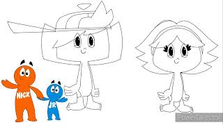 Nick Jr  Mascots (Nick & June)