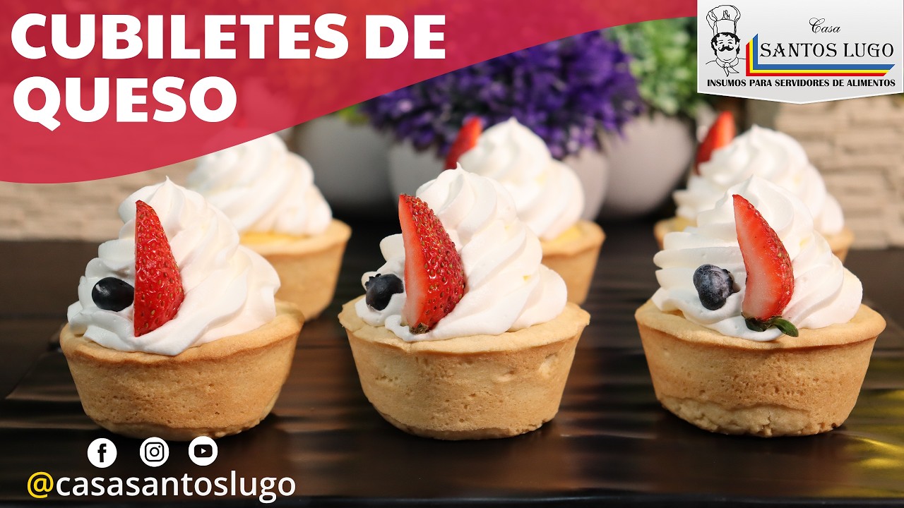 CUBILETES DE QUESO🧀RECETA FACIL PASO A PASO⭐