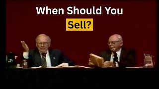 Warren Buffett Explains His Approach to Selling Stocks