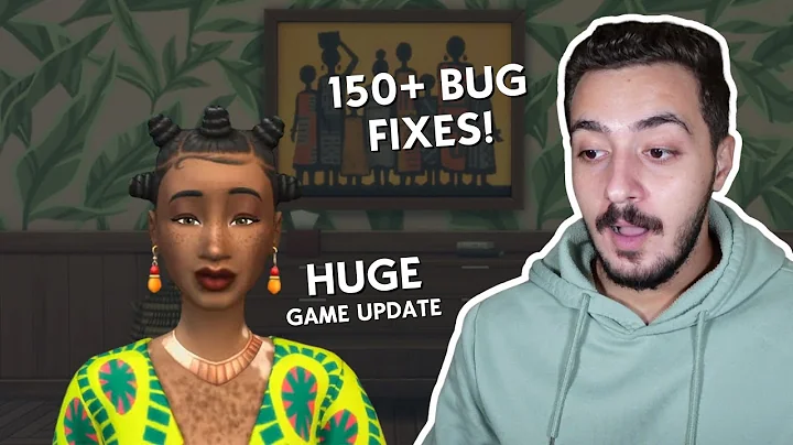 The Sims 4 NEW Update: 150+ Bug Fixes & FREE West African Items!