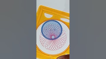 Asmr Spinograph Artist Part 20 || ASMR VIDEO  || Spinography Videos|| Spirograph Art For Beginners