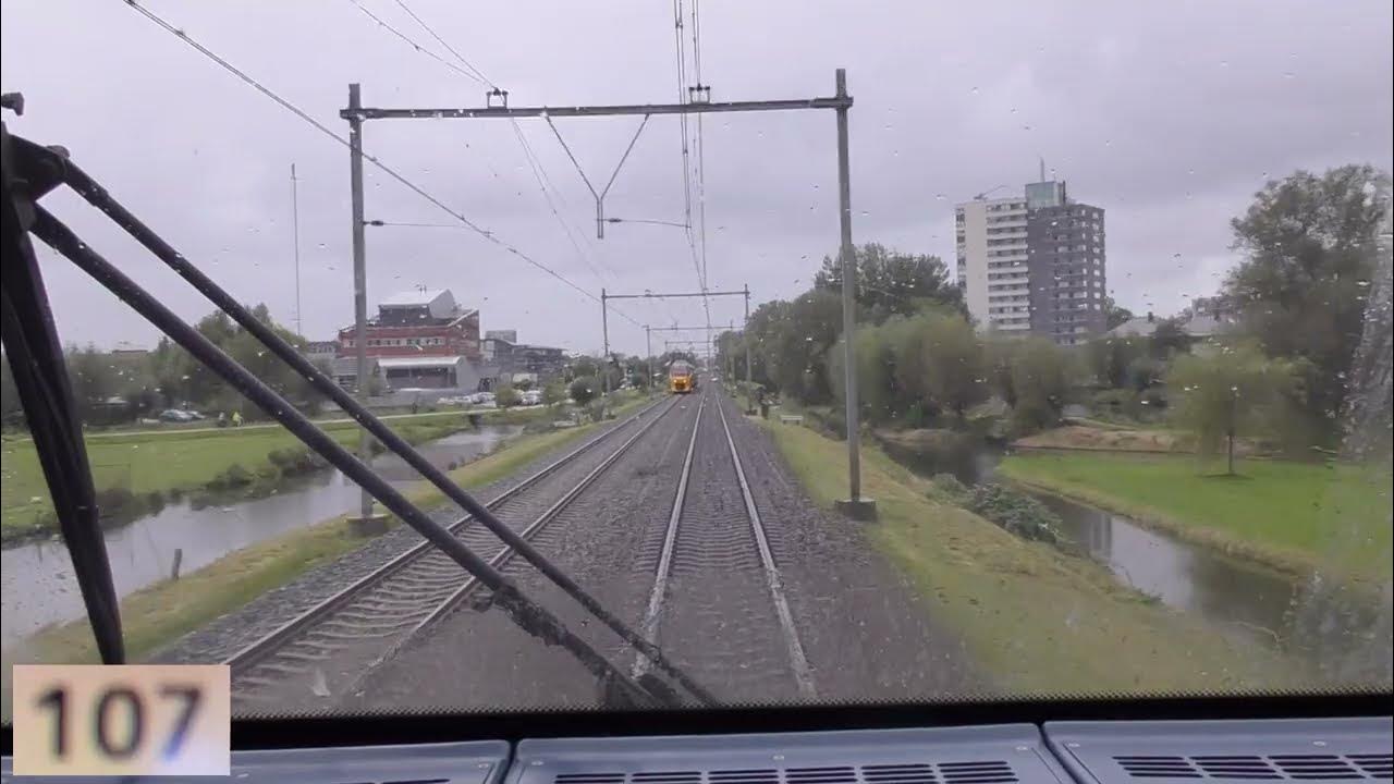 Meerijden met de machinist van Hoorn naar Amsterdam. (Met snelheidsmeter) YouTube