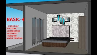 #BASIC LEVEL SKETCHUP PART 4