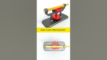Disc Cam Mechanism #3dprinting #cad #autocad #automobile  #3dprinted #solidworks #engineering #cam