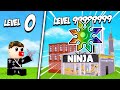 BUILDING MAX LEVEL NINJA FACTORY in Roblox!