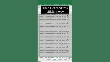 Delete multiple blank rows || Excel #shorts #youtubeshorts #tipsandtricks #excel #tutorial