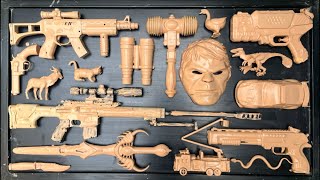 Collecting Tembakan Nerf Gun war Gun, Revolver, Gear Light Gun, AK47, Sniper Rifle, Spiderman Gun by Hobby Gun Toys 5,514 views 1 month ago 10 minutes, 33 seconds
