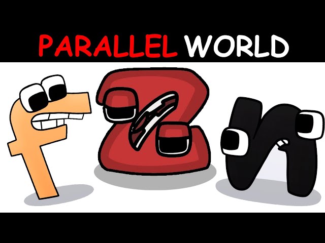Evil N Dream  Alphabet Lore but Parallel World Part 3 - Alphabet Lore  animation 