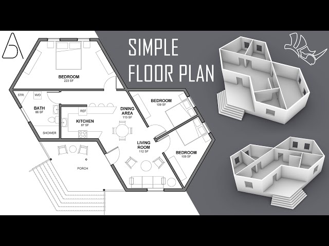 Rhino Floor Plan For Beginners class=