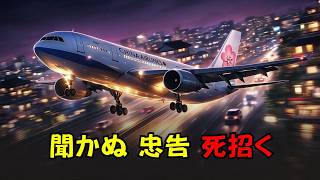パイロットの驕りが招いた最悪の結末【チャイナエアライン676便】