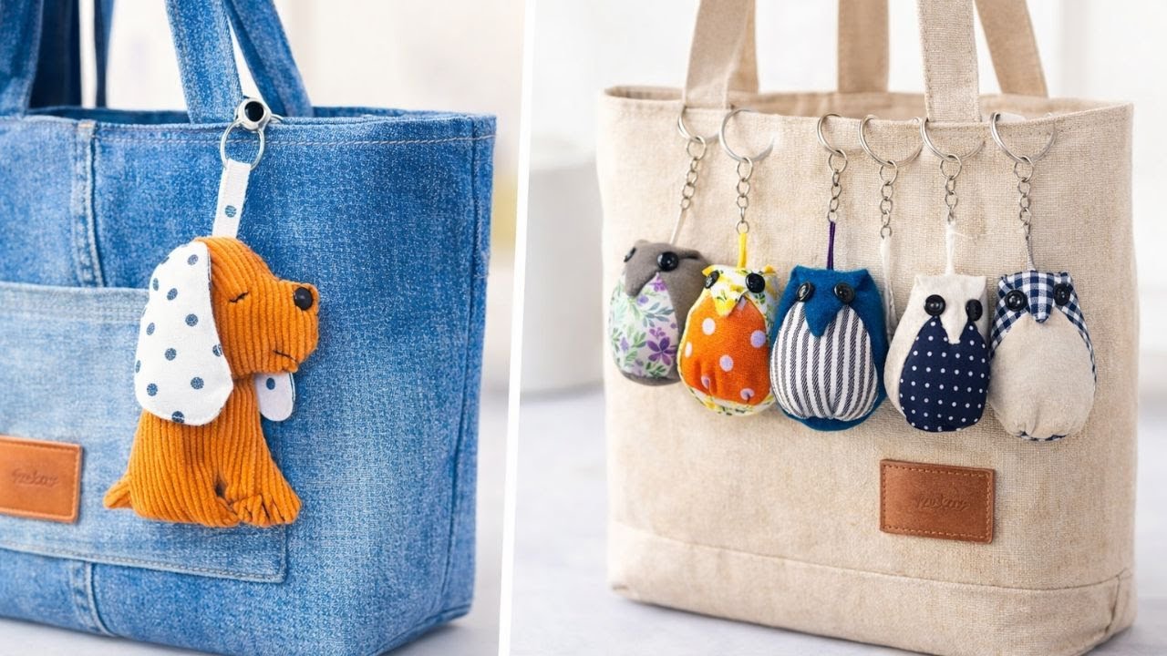 🦉🧸 COMO COSER PEQUEÑOS PERSONAJES QUE TE ACOMPAÑAN A TODAS PARTES 🦉🧸