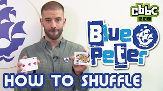 How to shuffle cards with Darcy Oake - Blue Peter - CBBC