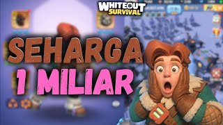 SPEND 1 BILLION💸 IN 120 DAYS???? (ACCOUNT REVIEW) || WHITEOUT SURVIVAL IDN