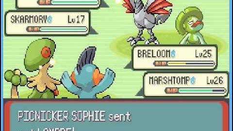 Lets play pokemon Emerald part 8-Route 113,Fallarbor Town,Route 114 and Meteor Falls