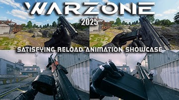 Call Of Duty : WARZONE 2025 ALL Satisfying Reload Animation Sound Showcase 4K