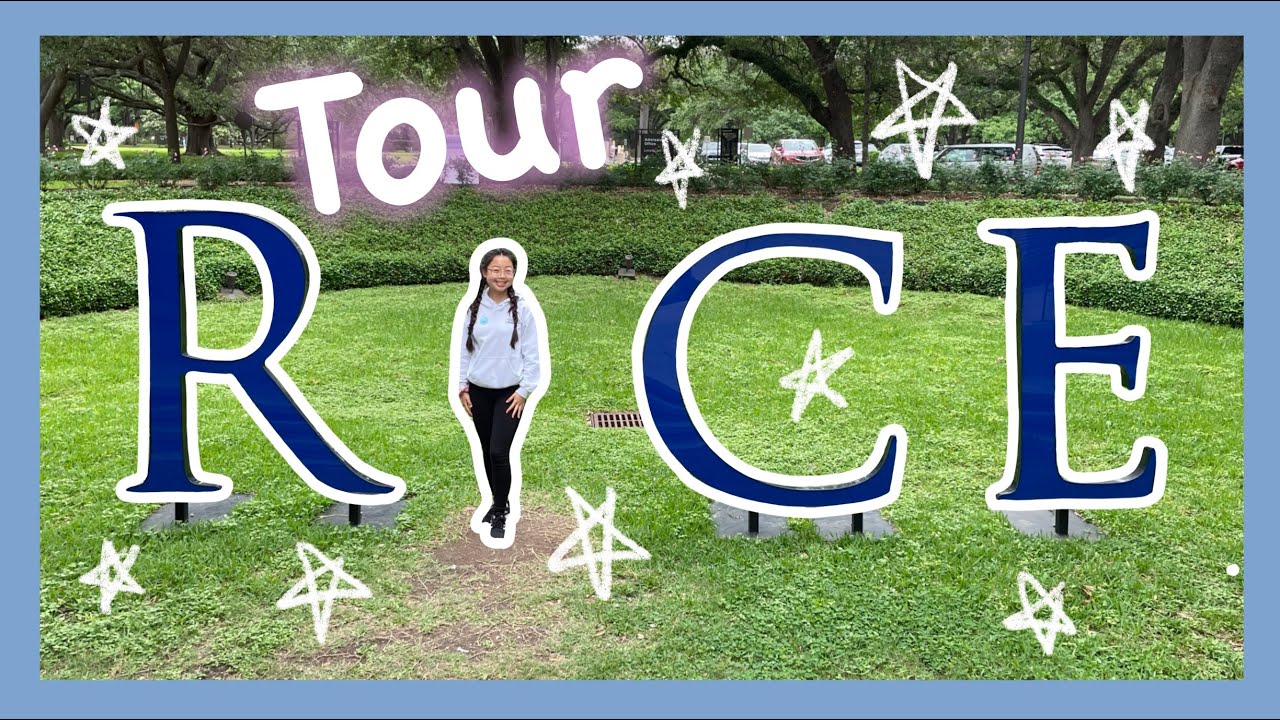 RICE UNIVERSITY Self-Guided Tour Campus Vlog and My Thoughts!