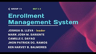 BSIT 1-3 Enrollment Management System