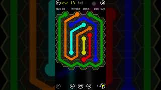 40 Flow Free: hexes game - Manias: 8*8 Manias - level 121 to 150  || #GamingWorld