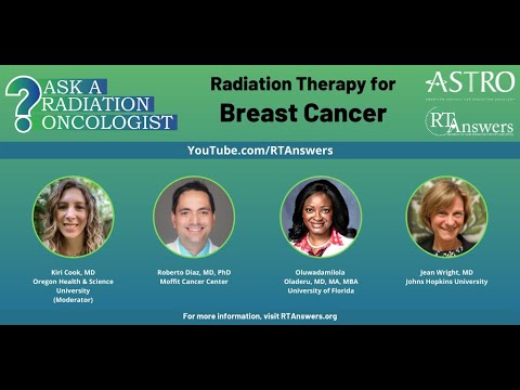 Ask a Radiation Oncologist: Radiation Therapy for Breast Cancer - YouTube