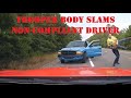 Trooper BODY SLAMS a non-compliant driver after PIT Maneuver - TASER TASER TASER #pursuit