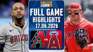 🔴LIVE🔴Diamondbacks Vs Los Angeles Angels Full Game Highlights June 17, 2026 Envivo MLB THE SHOW26