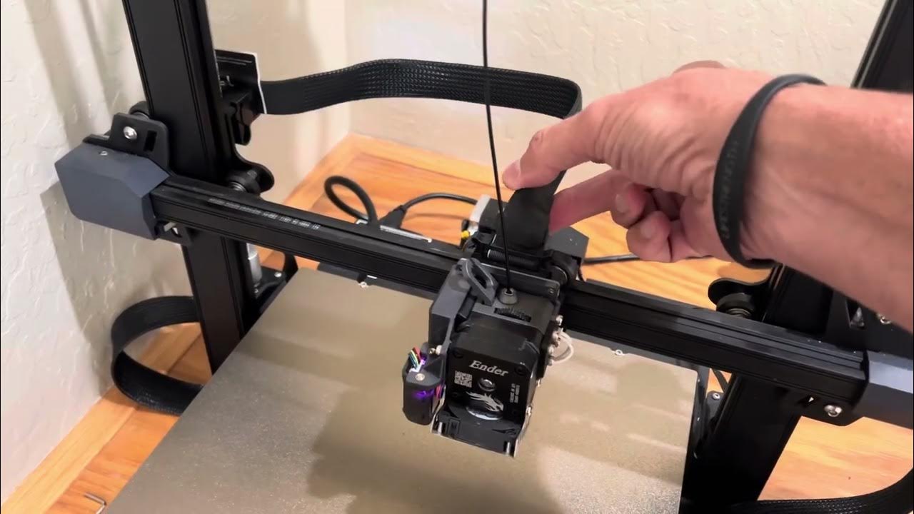 Creality Ender 3 S1 Plus Extruder Not Feeding YouTube