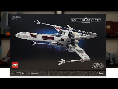 LEGO Star Wars 75355 UCS X-WING STARFIGHTER Review! (2023)