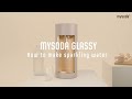 How to use mysoda glassy sparkling water maker