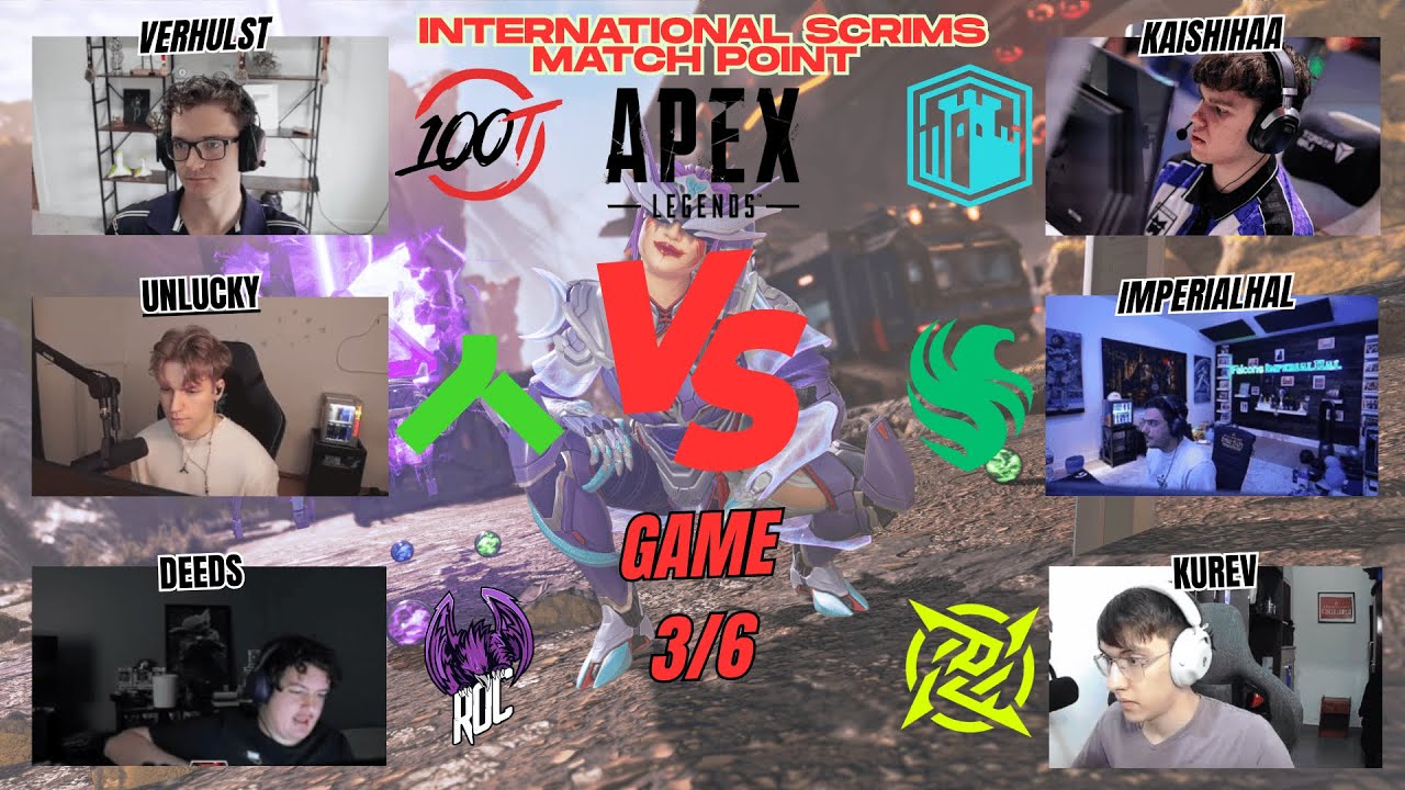 Alliance vs 100T, Falcons AND ROC 🔥| Scrims | Apex Legends